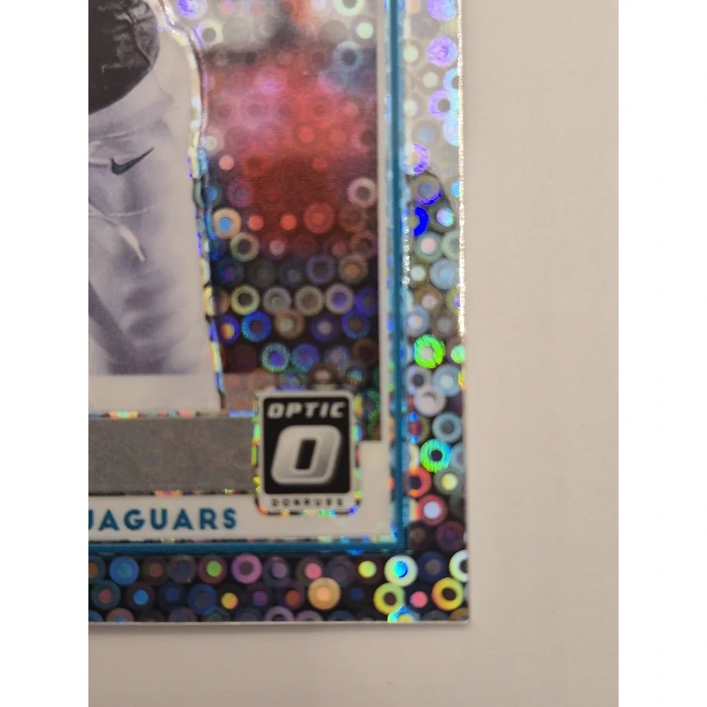 2020 Donruss Optic Rated Rookie Collin Johnson #197 Silver Circle Prizm /125 RC